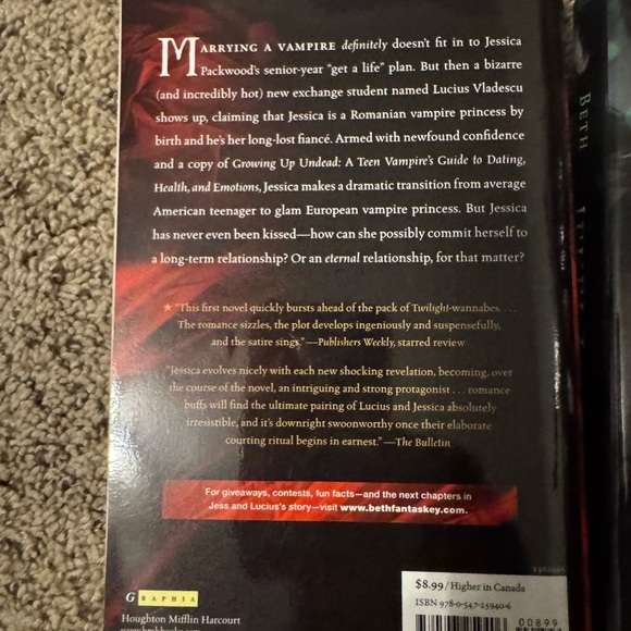 Beth Fantaskey Book Set - Jessica's Guide & Jekel Loves Hyde - Picture 4 of 9